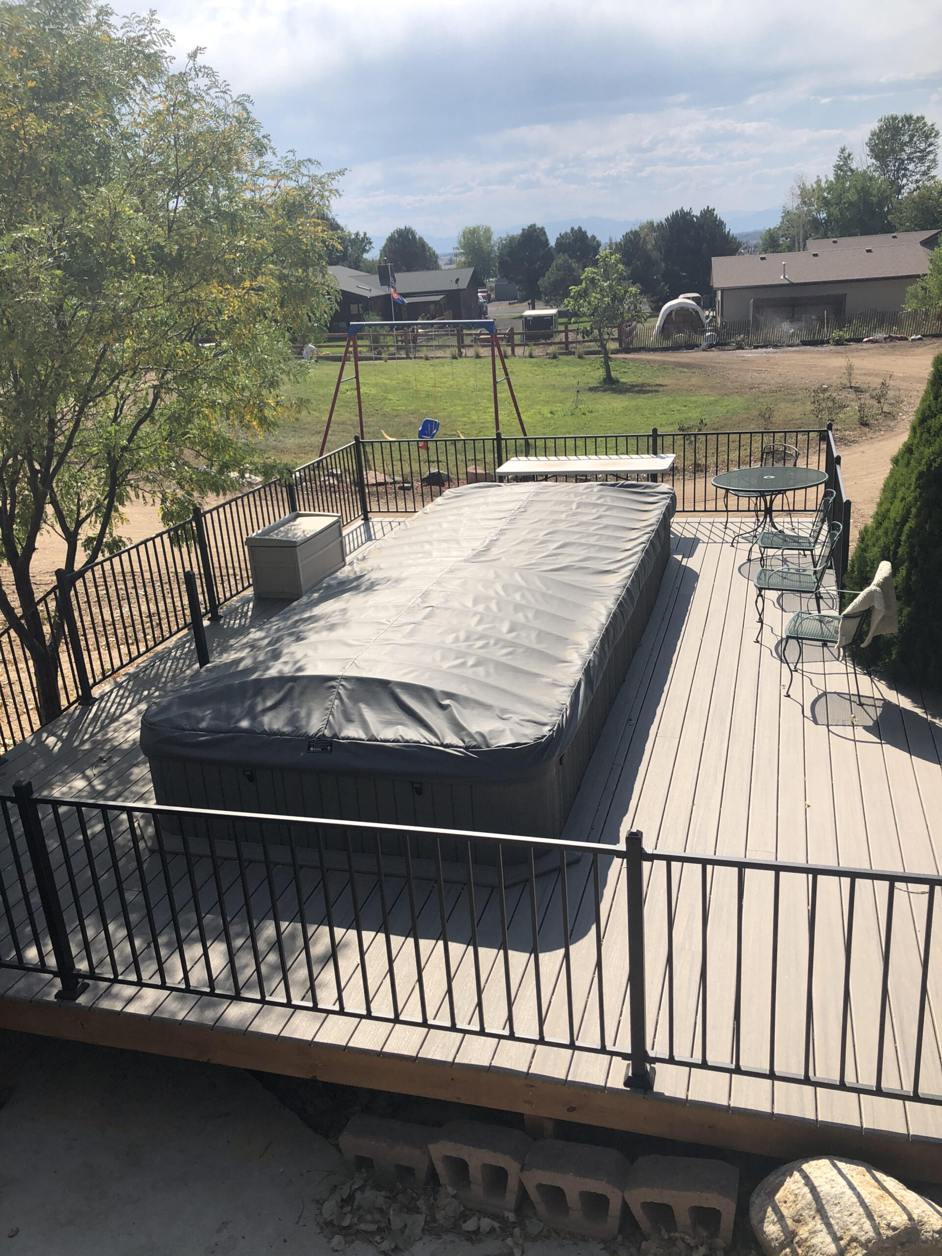 galliano-swim-spa-in-customer-backyard galliano-swim-spa-in-customer-backyard